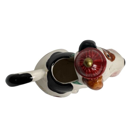 Omnibus OCI Fitz & Floyd Porcelain Playful Pup Dog Creamer Retired MUGS - Picture 2 of 7